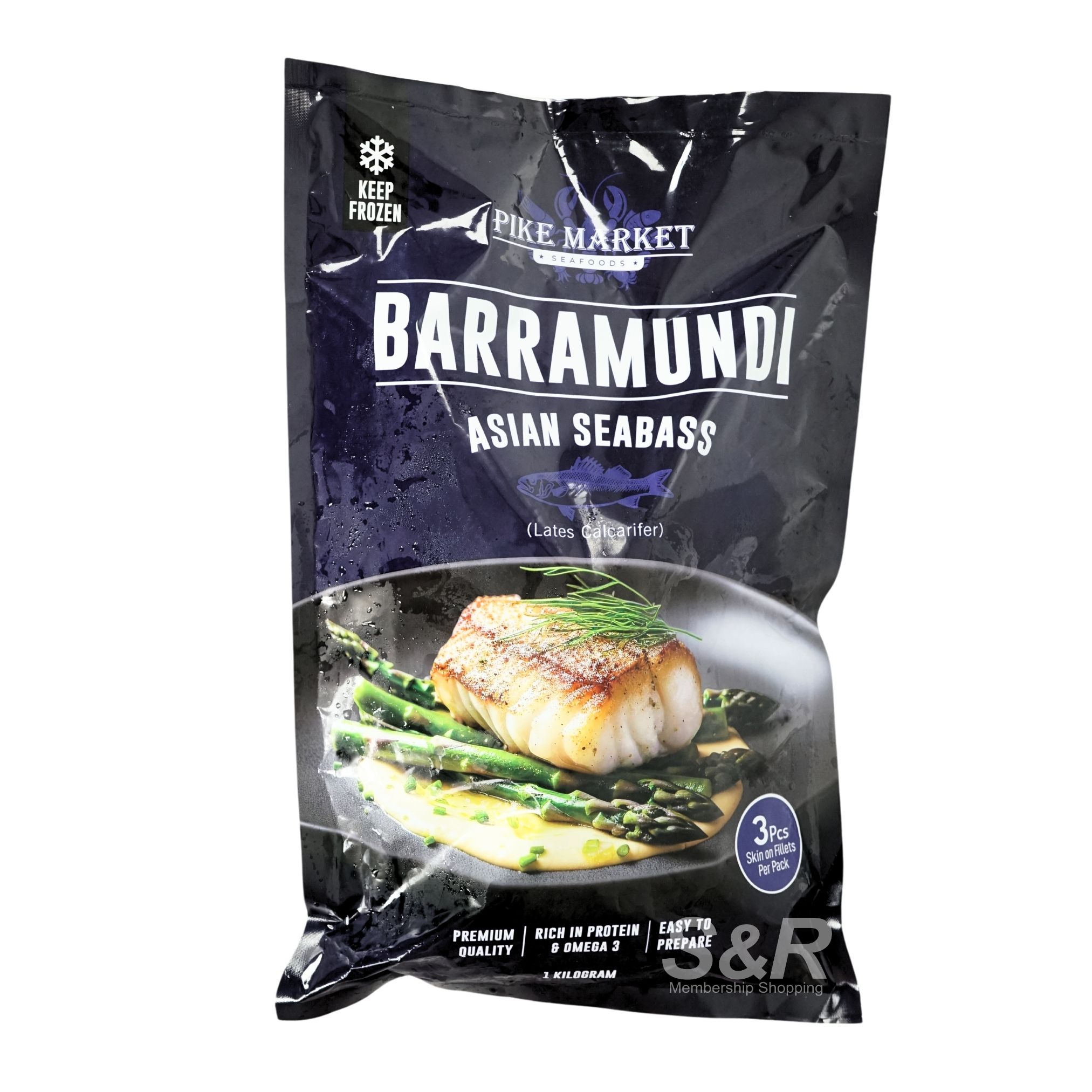 Pike Market Barramundi Asian Seabass 1kg Pike Market Barramundi Asian Seabass 1kg